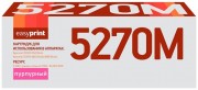 Лазерный картридж EasyPrint TK-5270M для принтеров Kyocera ECOSYS P6230cdn, ECOSYS M6230cidn, M6630cidn, пурпурный, 6000 страниц